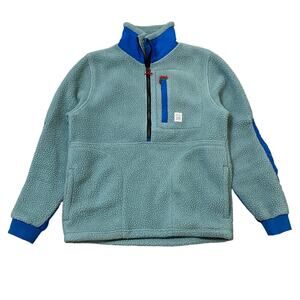 Topo Designs Mountain Fleece Pullover Jacket Men's S Gorpcore
